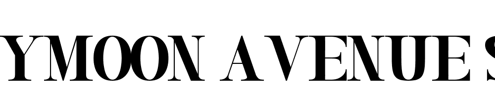 Honeymoon Avenue Serif