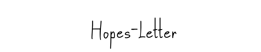 Hopes-Letter