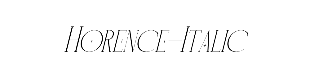 Horence-Italic