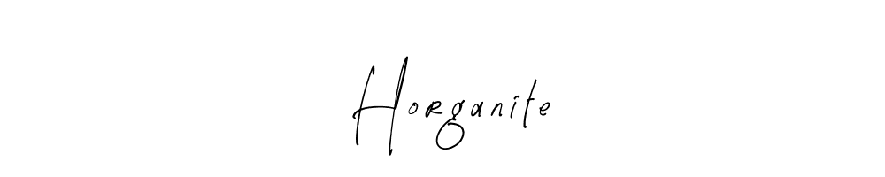 Horganite