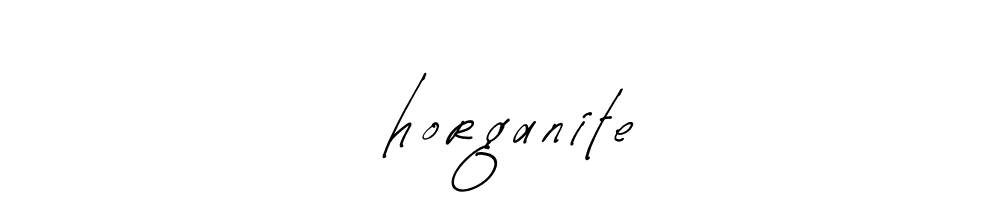 Horganite