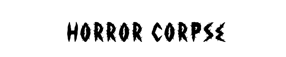 Horror-Corpse