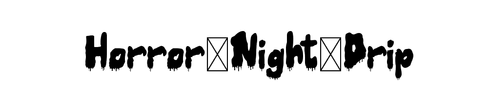 Horror-Night-Drip