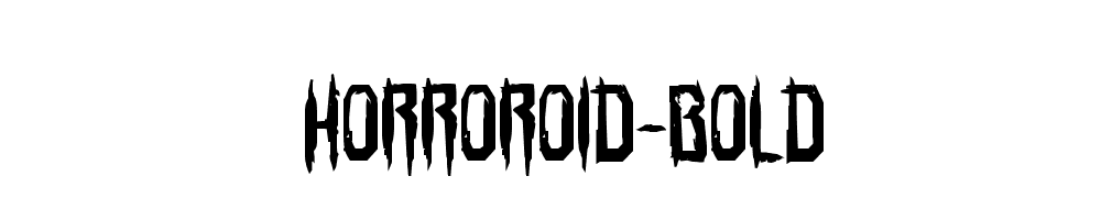 Horroroid-Bold