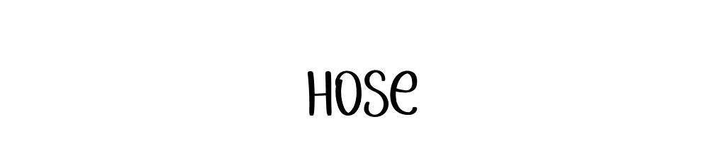 5 letter words hose