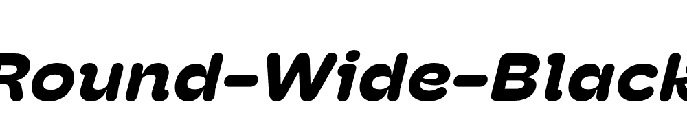 Hoss-Round-Wide-Black-Italic