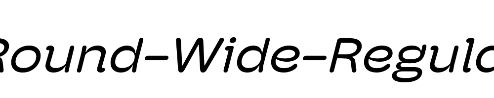 Hoss-Round-Wide-Regular-Italic