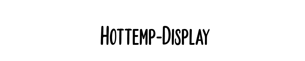 Hottemp-Display