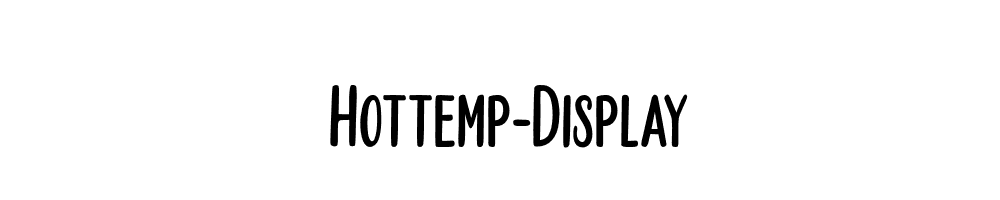 Hottemp-Display