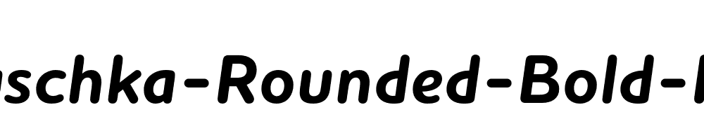 Houschka-Rounded-Bold-Italic