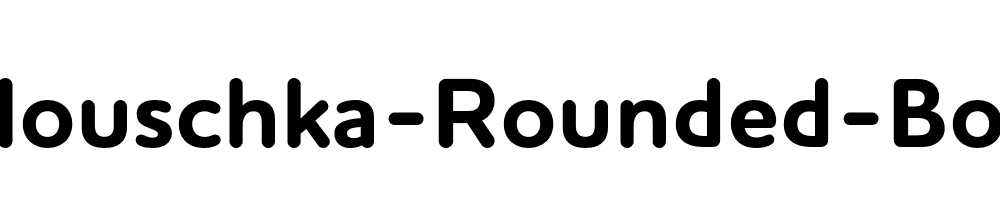 Houschka-Rounded-Bold