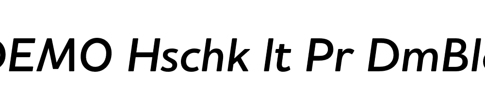 FSP DEMO Hschk lt Pr DmBld Italic