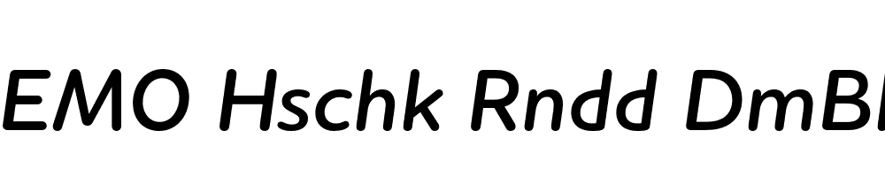 FSP DEMO Hschk Rndd DmBld Italic