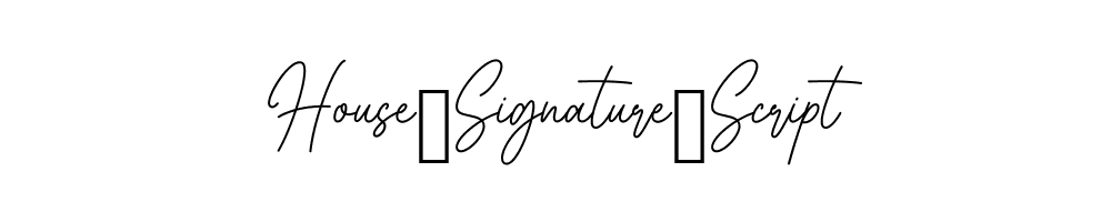 House-Signature-Script