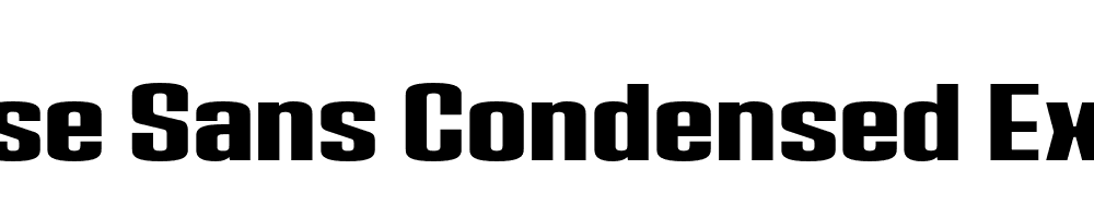  DEMO House Sans Condensed Extra Bold Regular