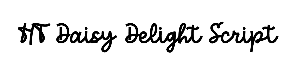 HT Daisy Delight Script