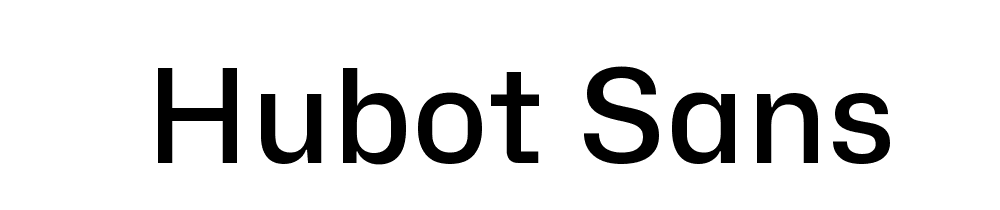 Hubot Sans