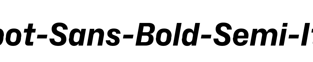 Hubot-Sans-Bold-Semi-Italic