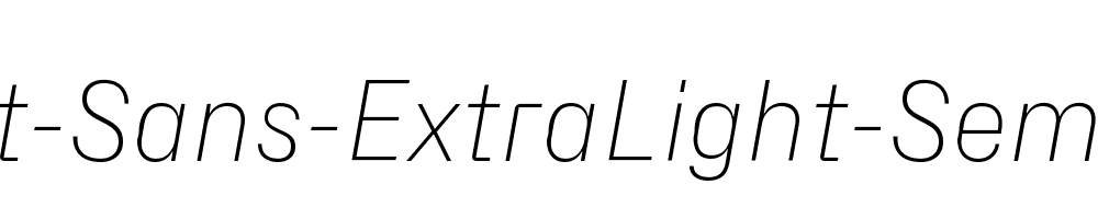 Hubot-Sans-ExtraLight-Semi-Italic