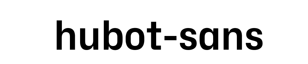 Hubot Sans