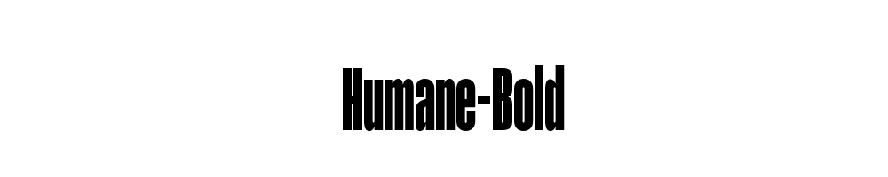 Humane-Bold