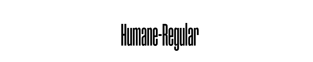 Humane-Regular