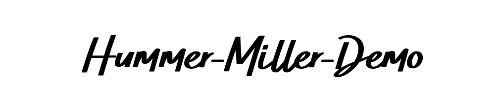 Hummer-Miller-Demo