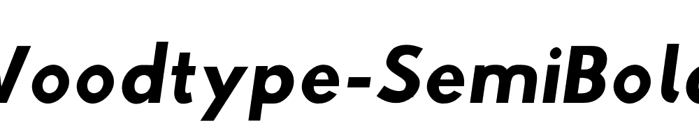 Hussar-Woodtype-SemiBold-Oblique