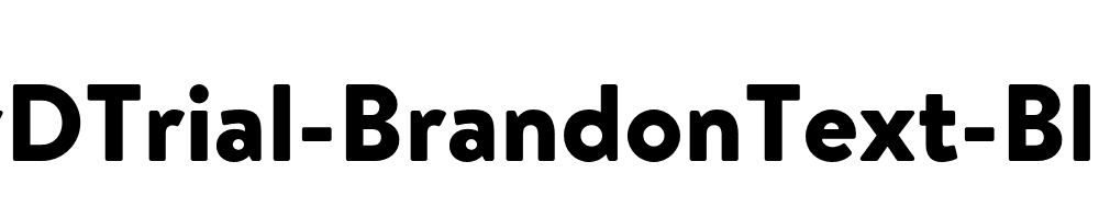 HvDTrial-BrandonText-Black