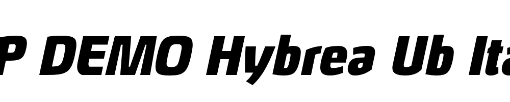 FSP DEMO Hybrea Ub Italic