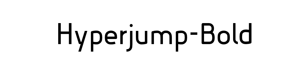 Hyperjump-Bold