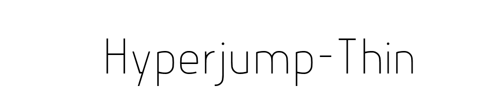 Hyperjump-Thin