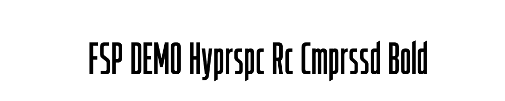 FSP DEMO Hyprspc Rc Cmprssd Bold