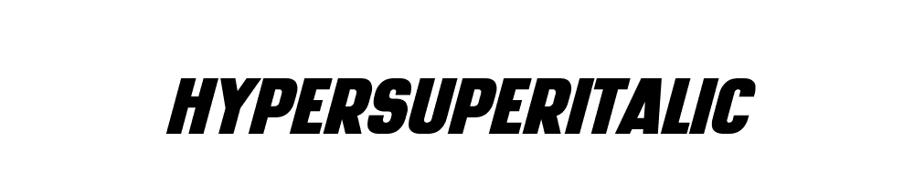 HyperSuperItalic