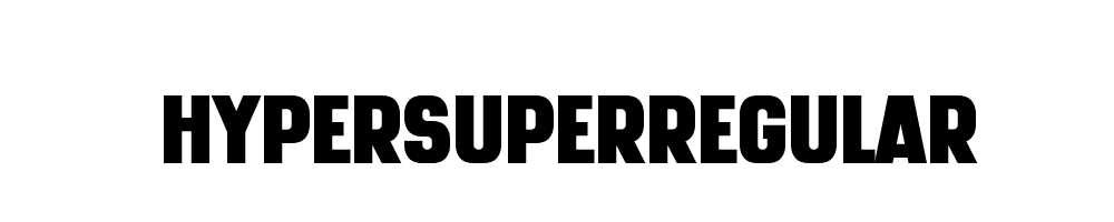 HyperSuperRegular