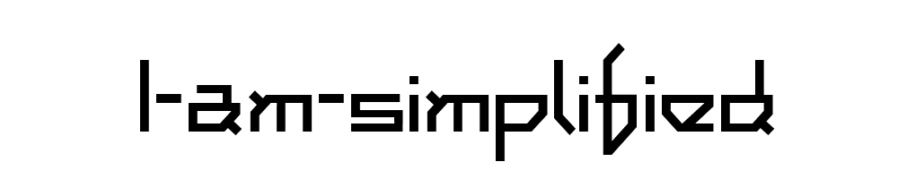 I-am-simplified