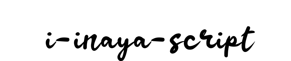 I Inaya Script