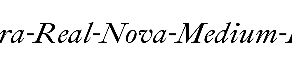 Ibarra-Real-Nova-Medium-Italic