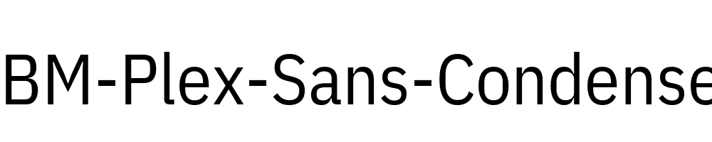 IBM-Plex-Sans-Condensed