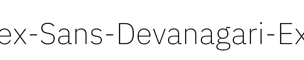 IBM-Plex-Sans-Devanagari-ExtraLight