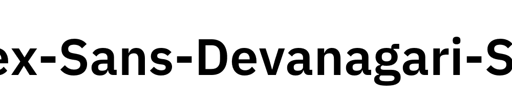 IBM-Plex-Sans-Devanagari-SemiBold