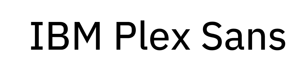 Ibm Plex Sans