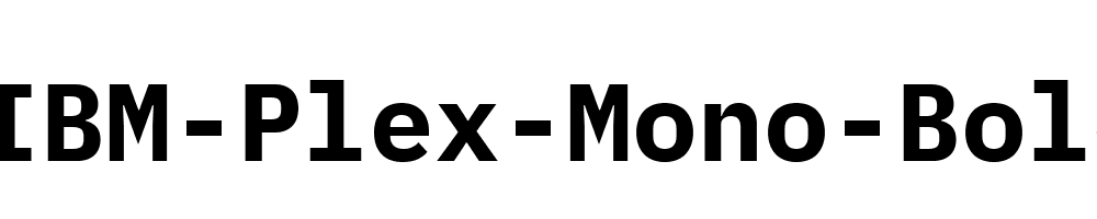 IBM-Plex-Mono-Bold