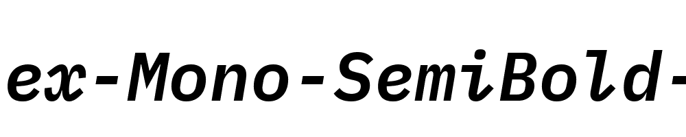 IBM-Plex-Mono-SemiBold-Italic