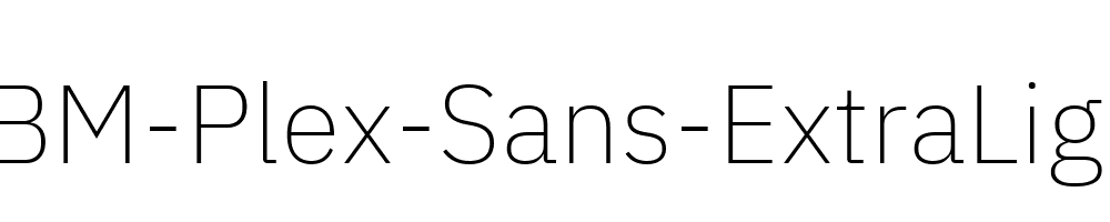 IBM-Plex-Sans-ExtraLight