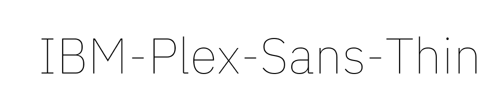 IBM-Plex-Sans-Thin