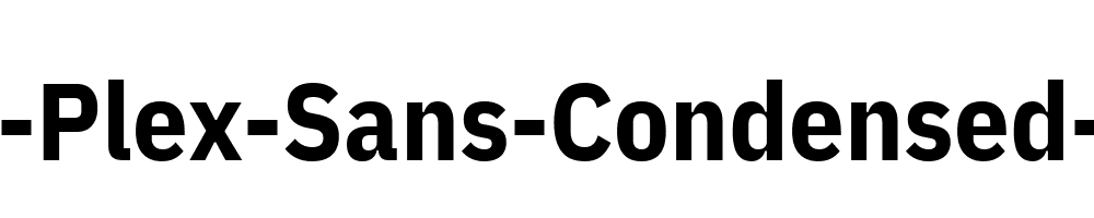 IBM-Plex-Sans-Condensed-Bold