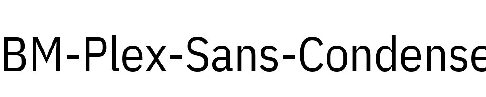 IBM-Plex-Sans-Condensed