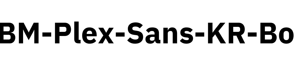 IBM-Plex-Sans-KR-Bold