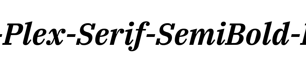 IBM-Plex-Serif-SemiBold-Italic